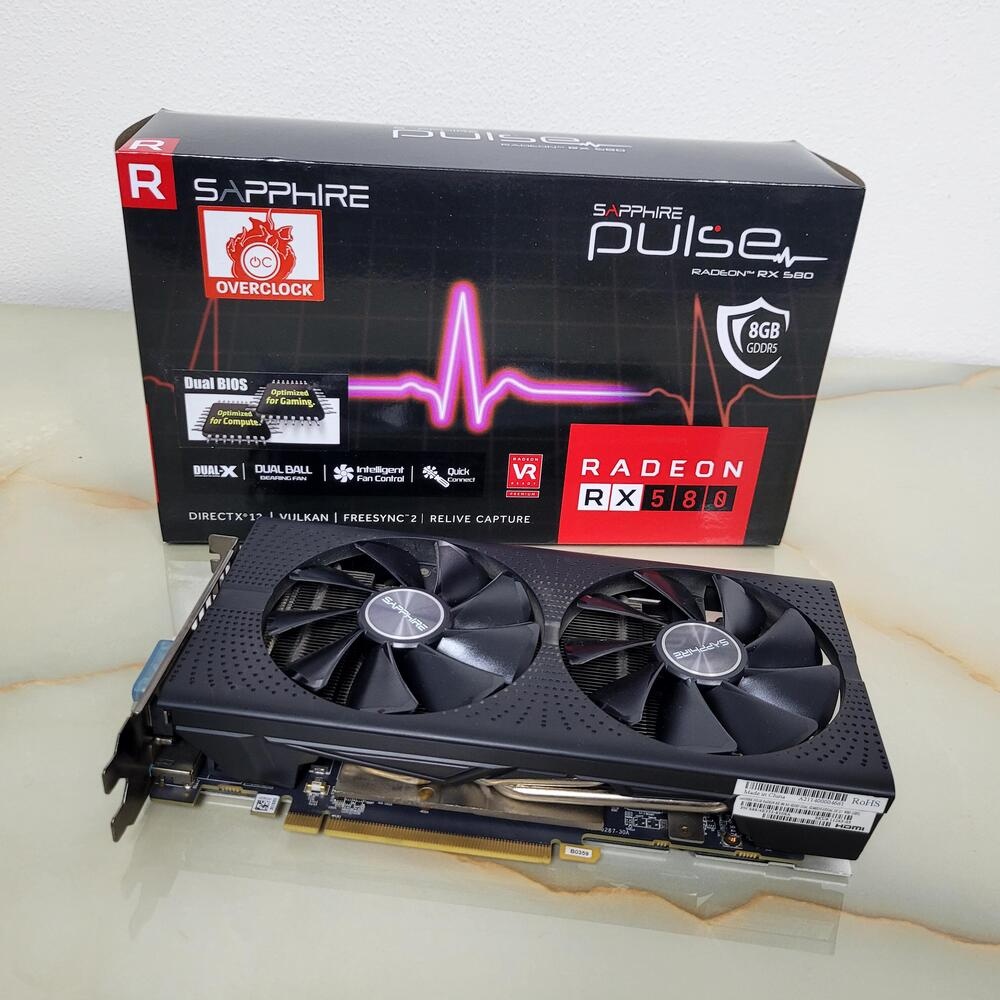Sapphire Pulse Radeon RX 580 8GB GDDR5