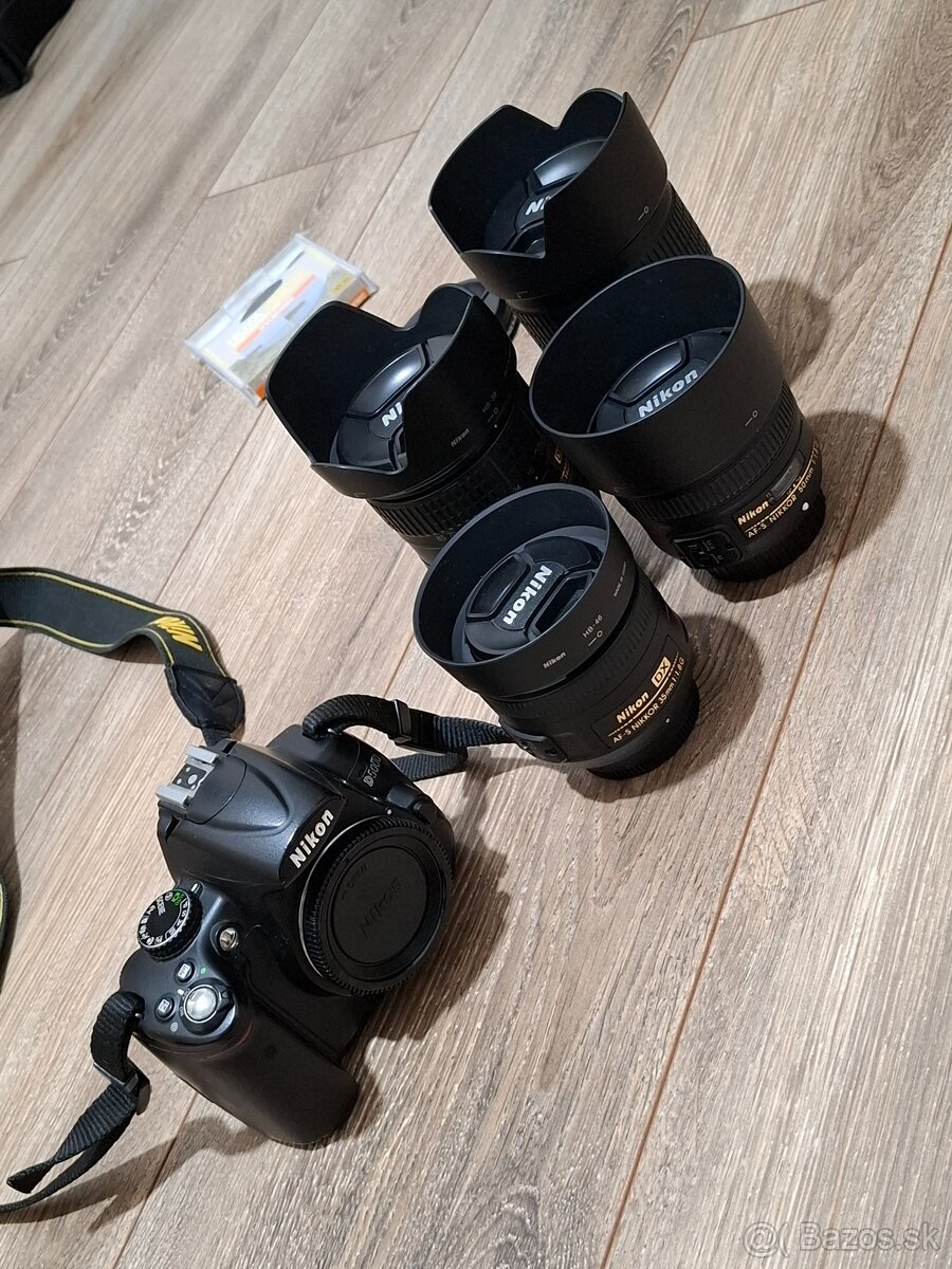 Nikon d5000 + 4x objektív