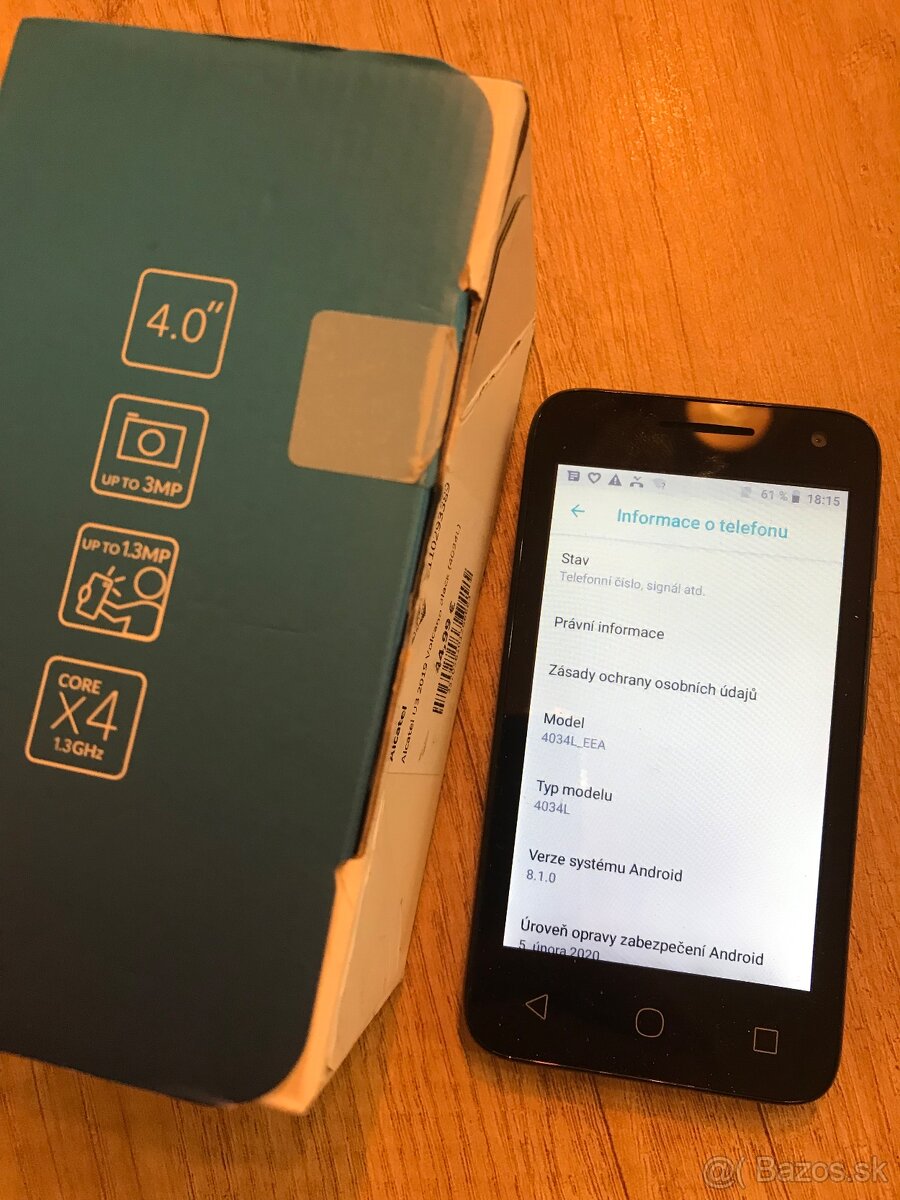 Alcatel U3 ako novy