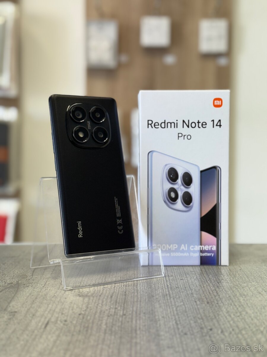 Redmi Note 14 Pro 256GB Midnight Black