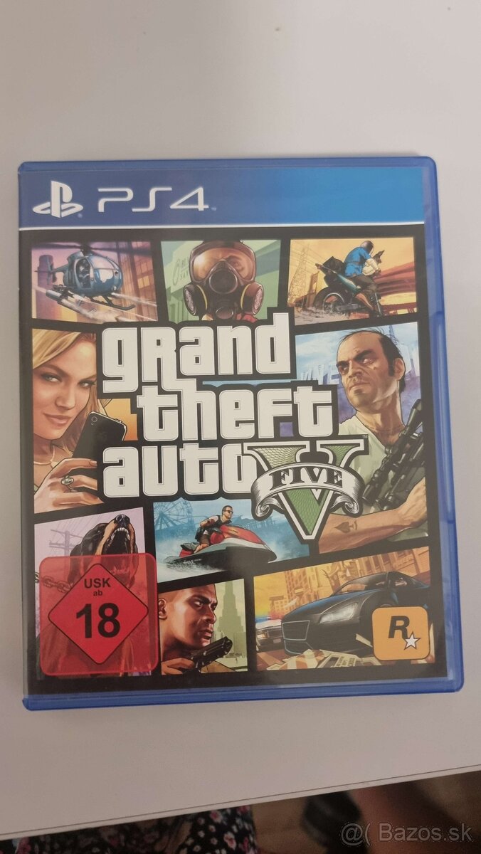 Grand Theft Auto V – PS4 (2 kusy)