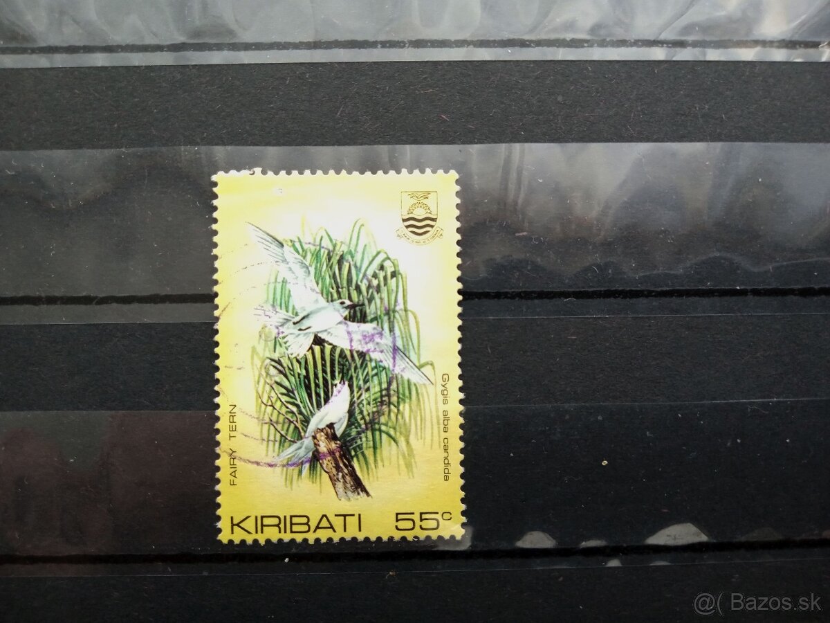 Poštové známky č.982 - Kiribati - vtáci
