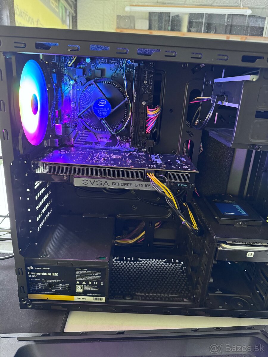 I3-8100, GTX1050TI 4GB, 8GB DDR4, 120GB SSD, 500HB HDD
