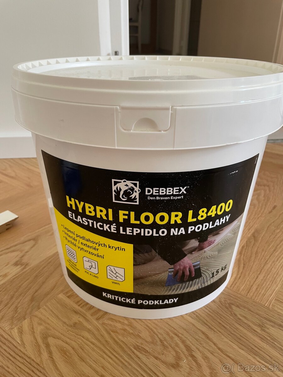 Elastické lepidlo na podlahy HYBRI FLOOR L8400 15 kg
