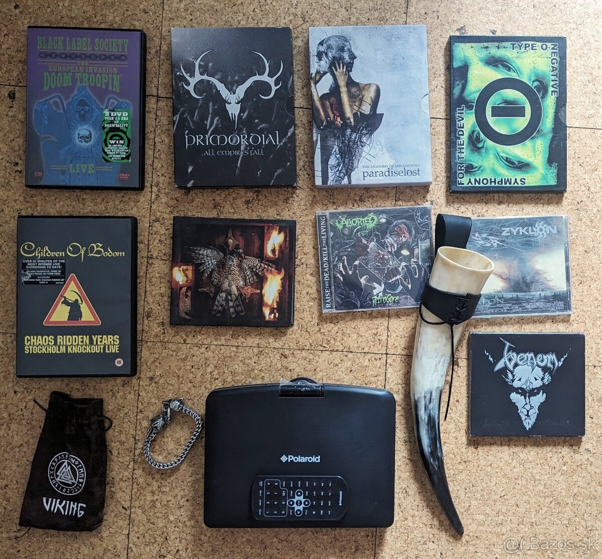 🎸 Metalový set CD/DVD