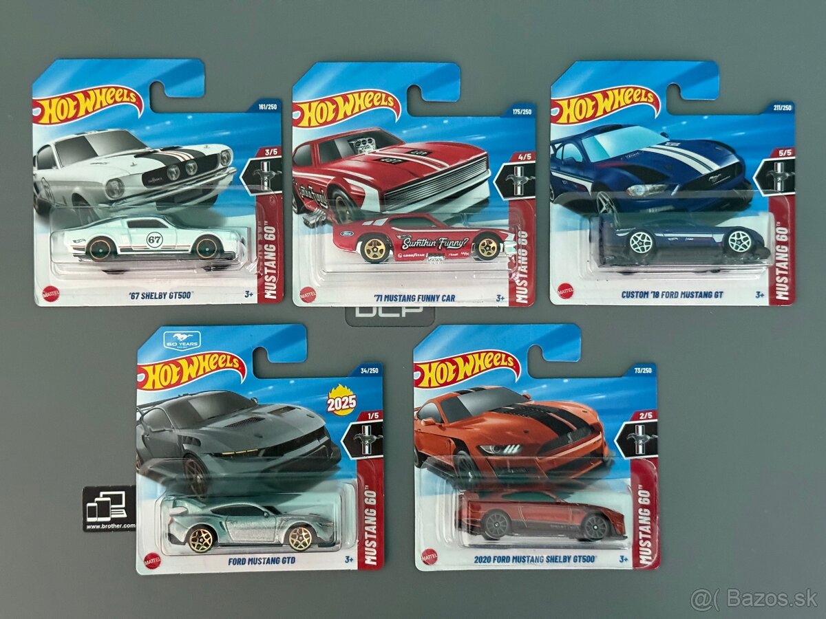 Hot wheels Mustang 60 séria