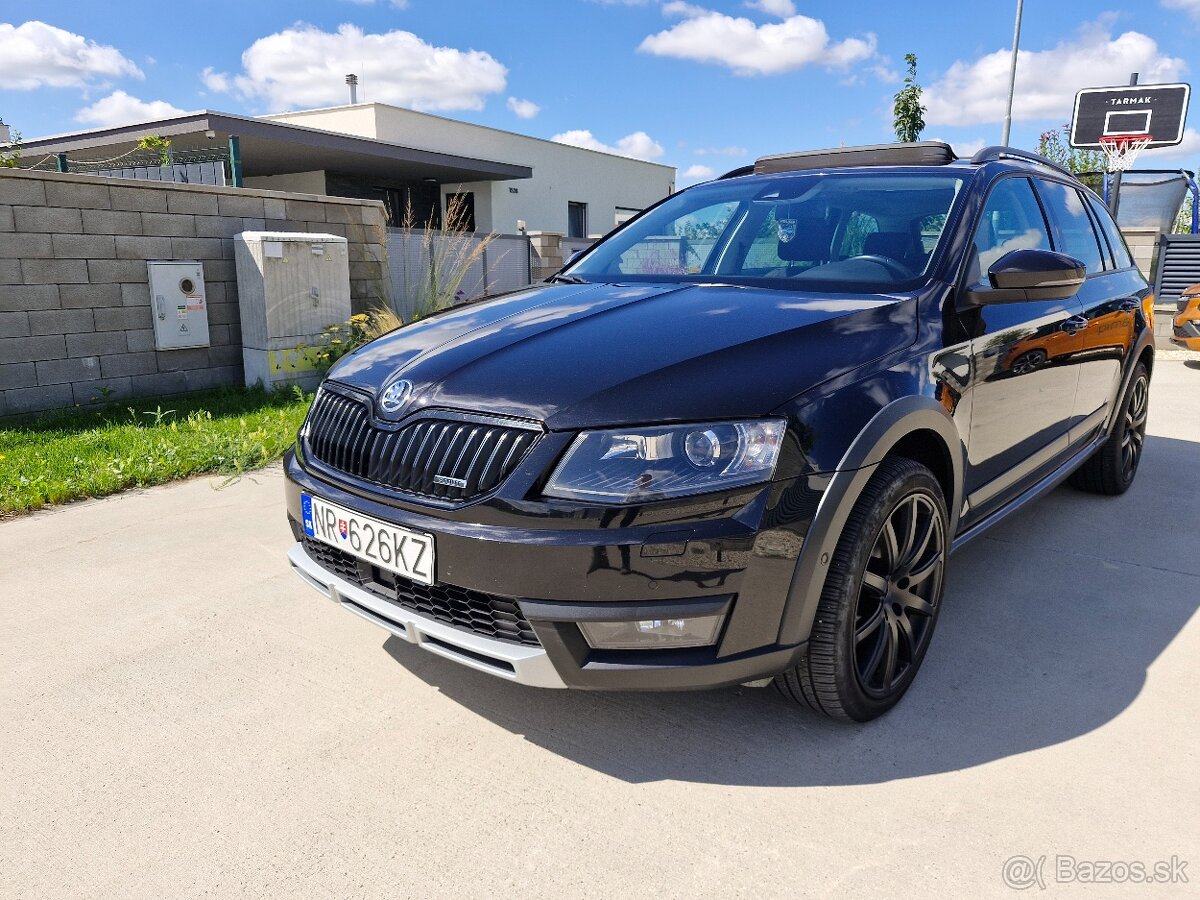 ŠKODA OCTAVIA 3 SCOUT 4x4 2.0tdi 135kw 6st.DSG automat