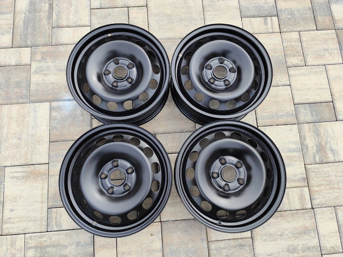 5x112 r16 plechové disky Audi, Skoda, Volkswagen 6Jx16ET50