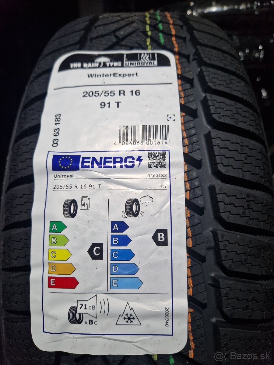 Uniroyal 205/55 R16 zimne