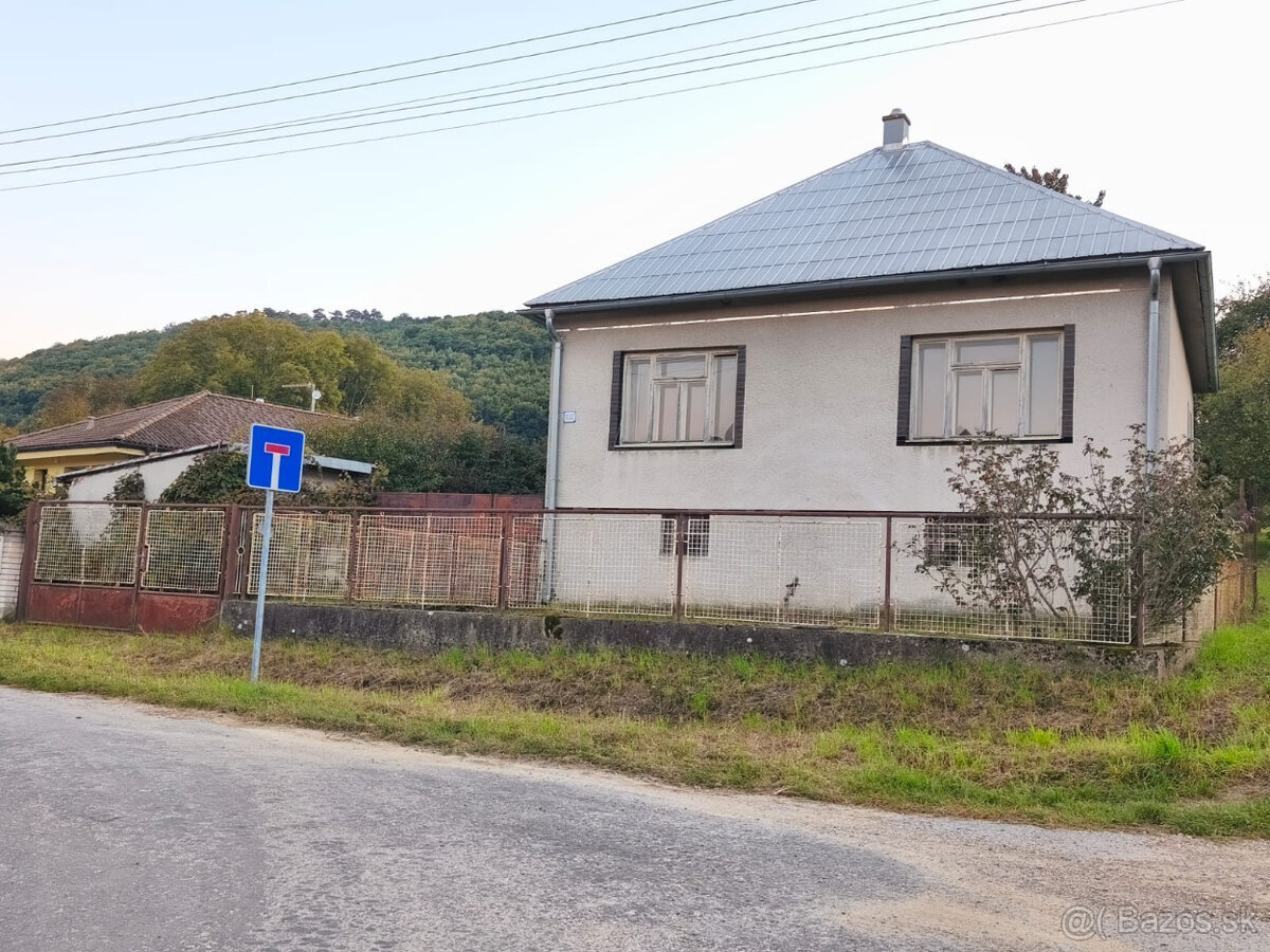 Dom s krásnym pozemkom - Bzince pod Javorinou,  Cetuna