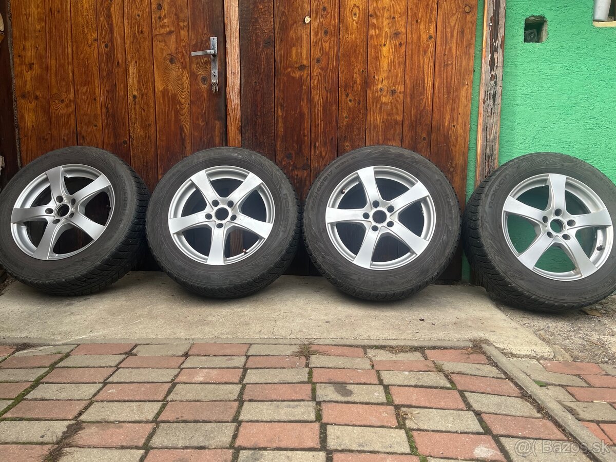 Sada zimných + letných pneumatík a diskov 225/60 R17 5x114.3