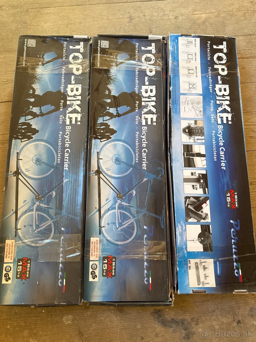 strešný nosič na bike