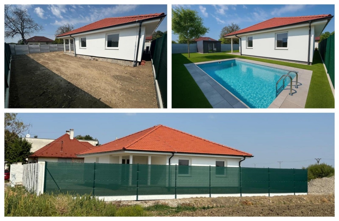 Moderný nízkoenergetický 4-i. RD v obci Matúškovo