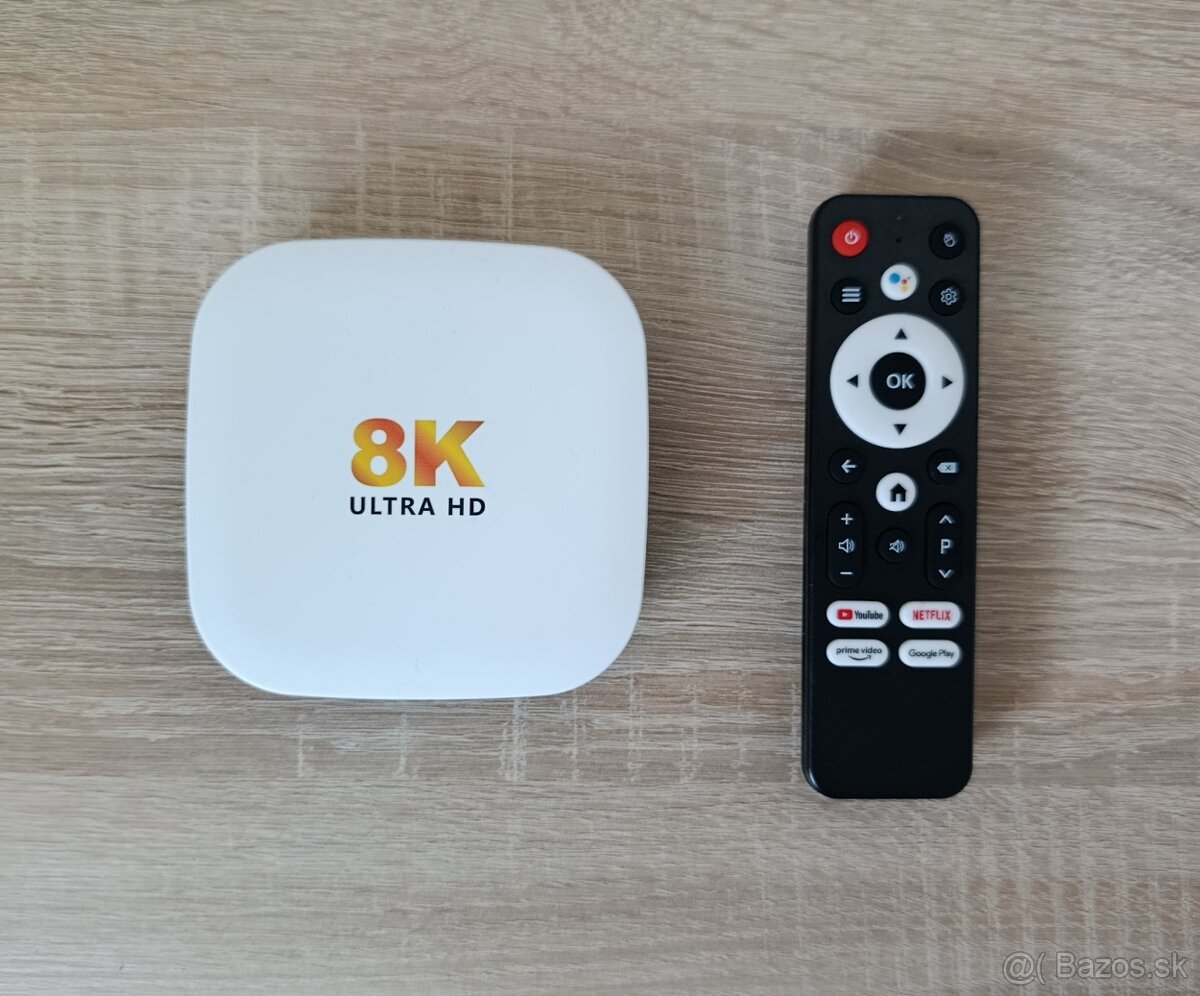 Android TV Box H96 Max M2 Plus (4GB/32GB) s BT ovladacom