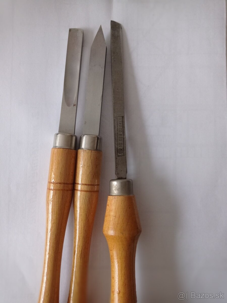 sústružnícke dláta na drevo