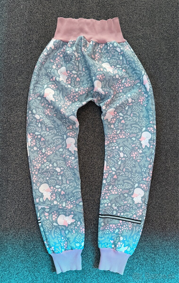 Softshellové nohavice v.116/122