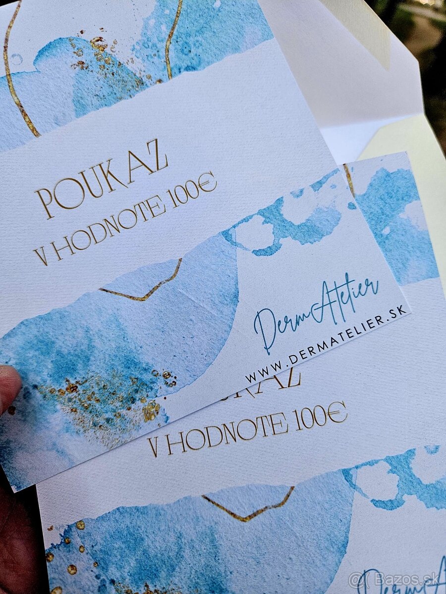 DERMATELIER - darčekové poukazy