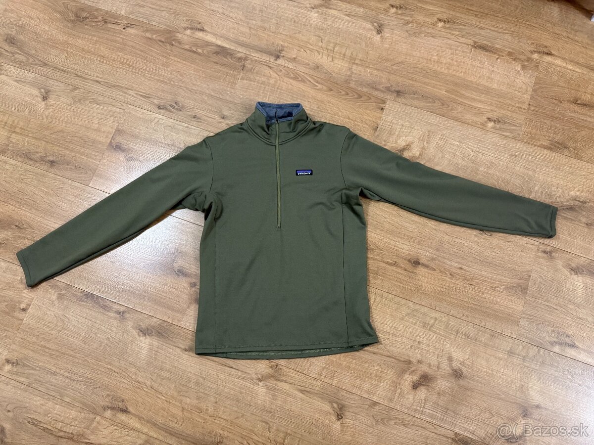 Patagonia - R1 Daily Zip Neck - Fleece jumper - Palo Green