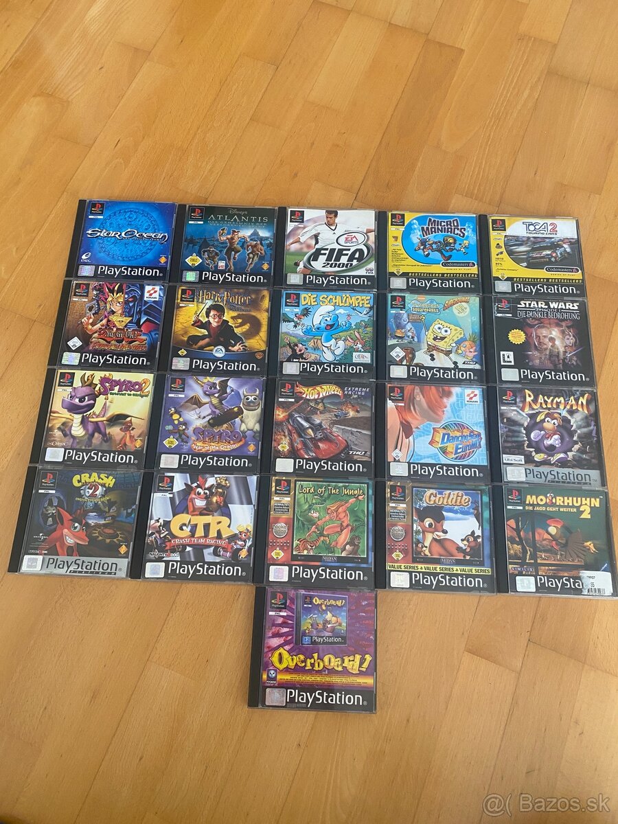 Playstation 1 hry - ps1 zbierka