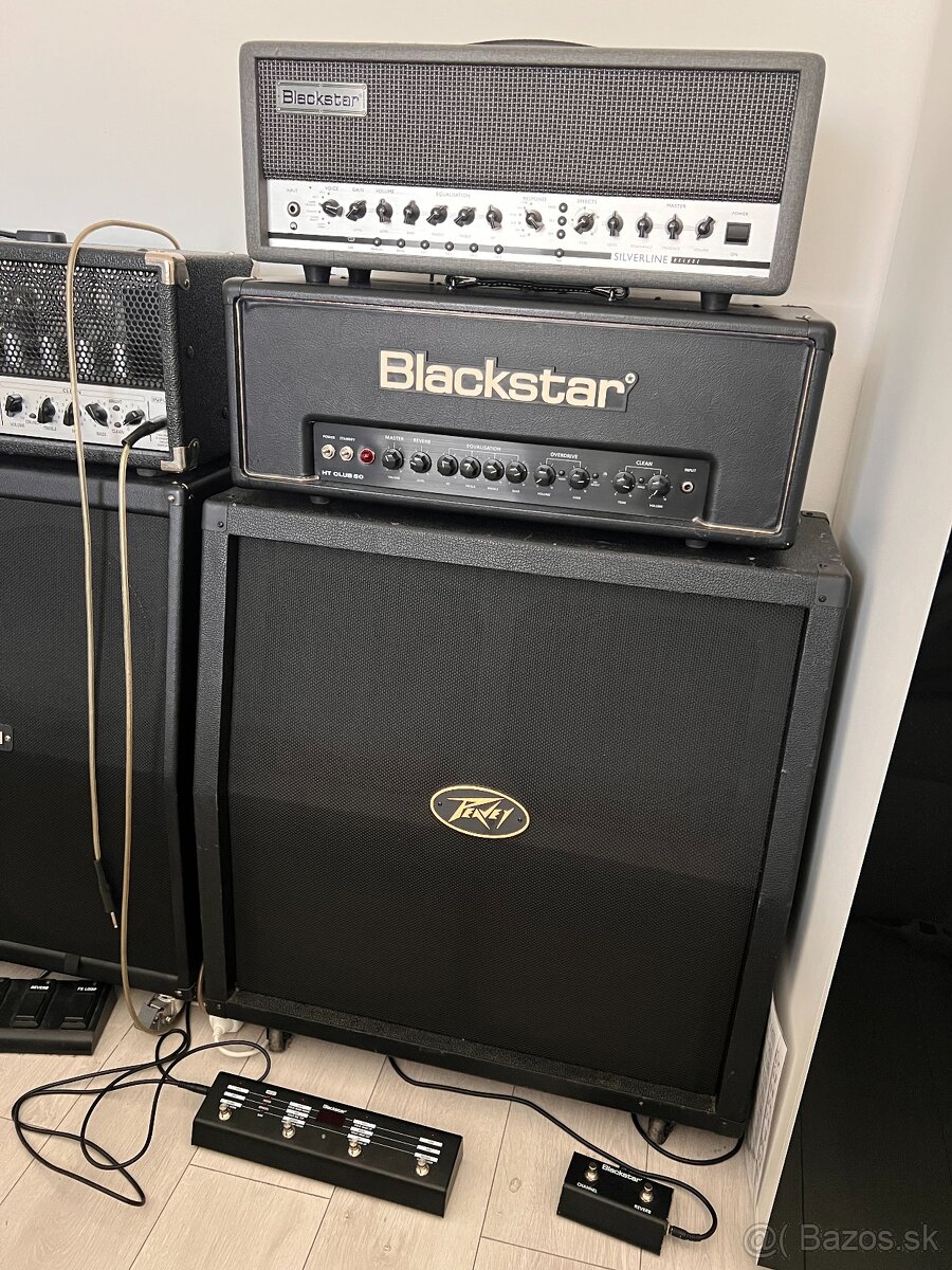 Lampova hlava BLACKSTAR HT Club 50 + reprobox PEAVEY