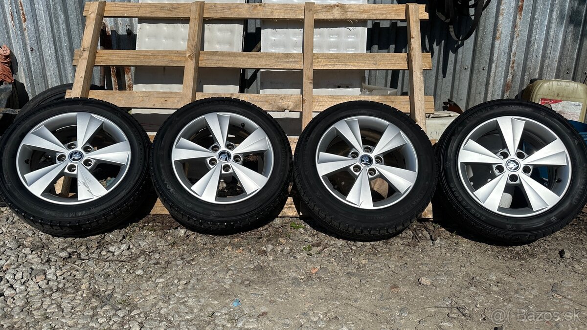 Originál Škoda Octavia 3 5x112 r16