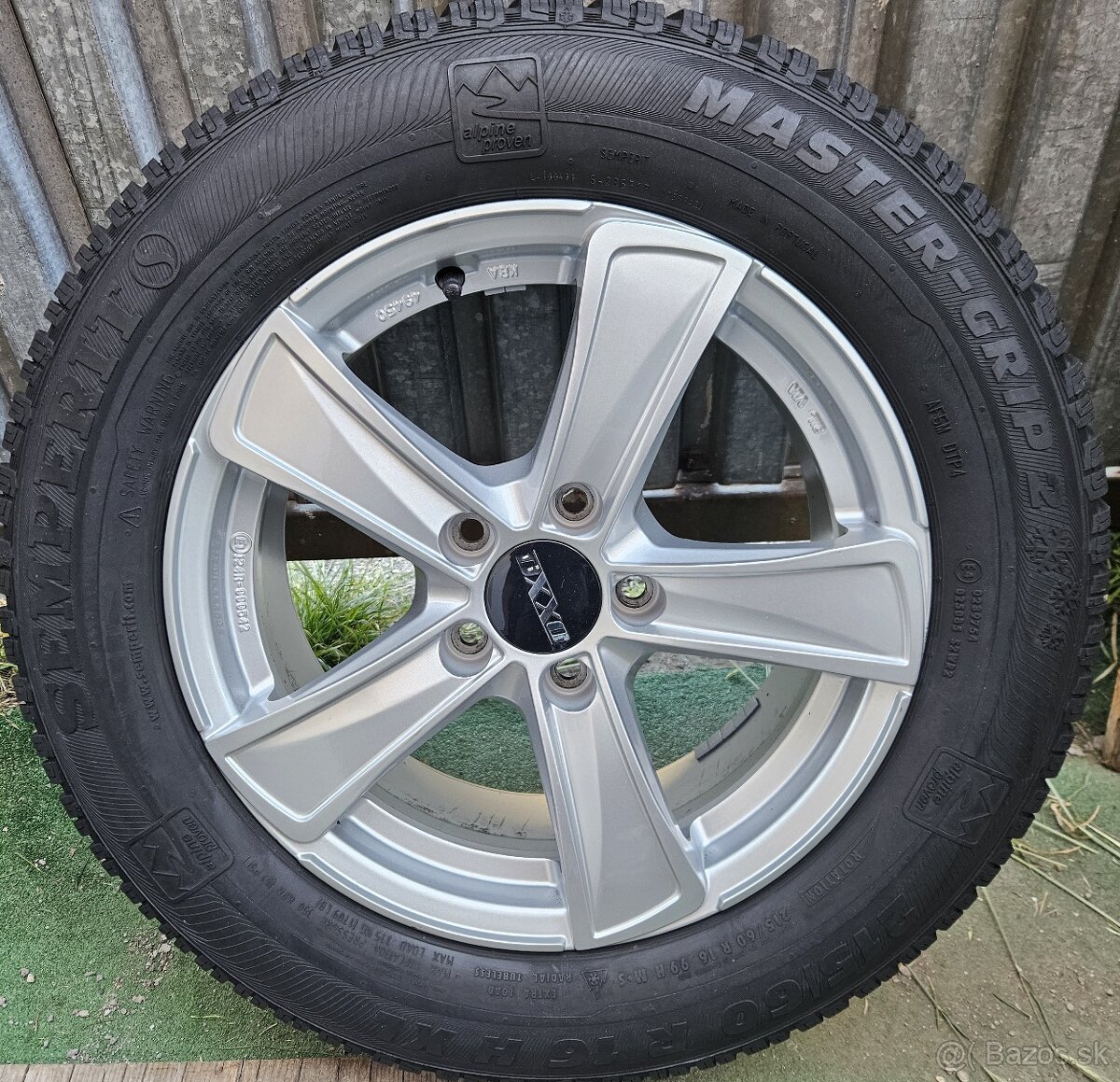 Zimná sada OXXO - 5x112 R16 + Semperit 215/60 r16