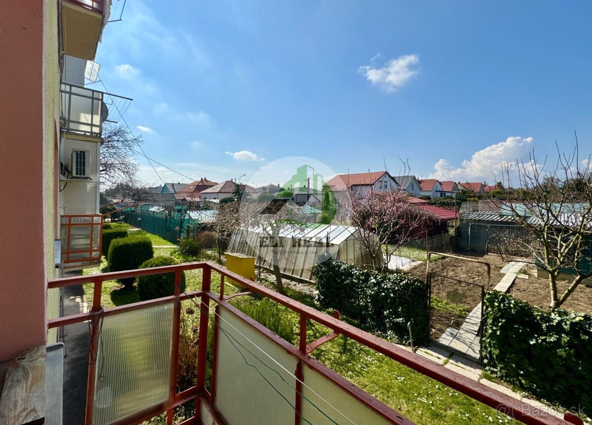 ZNÍŽENÁ CENA 3-izbový byt s GARÁŽOU a ZÁHRADOU na predaj v