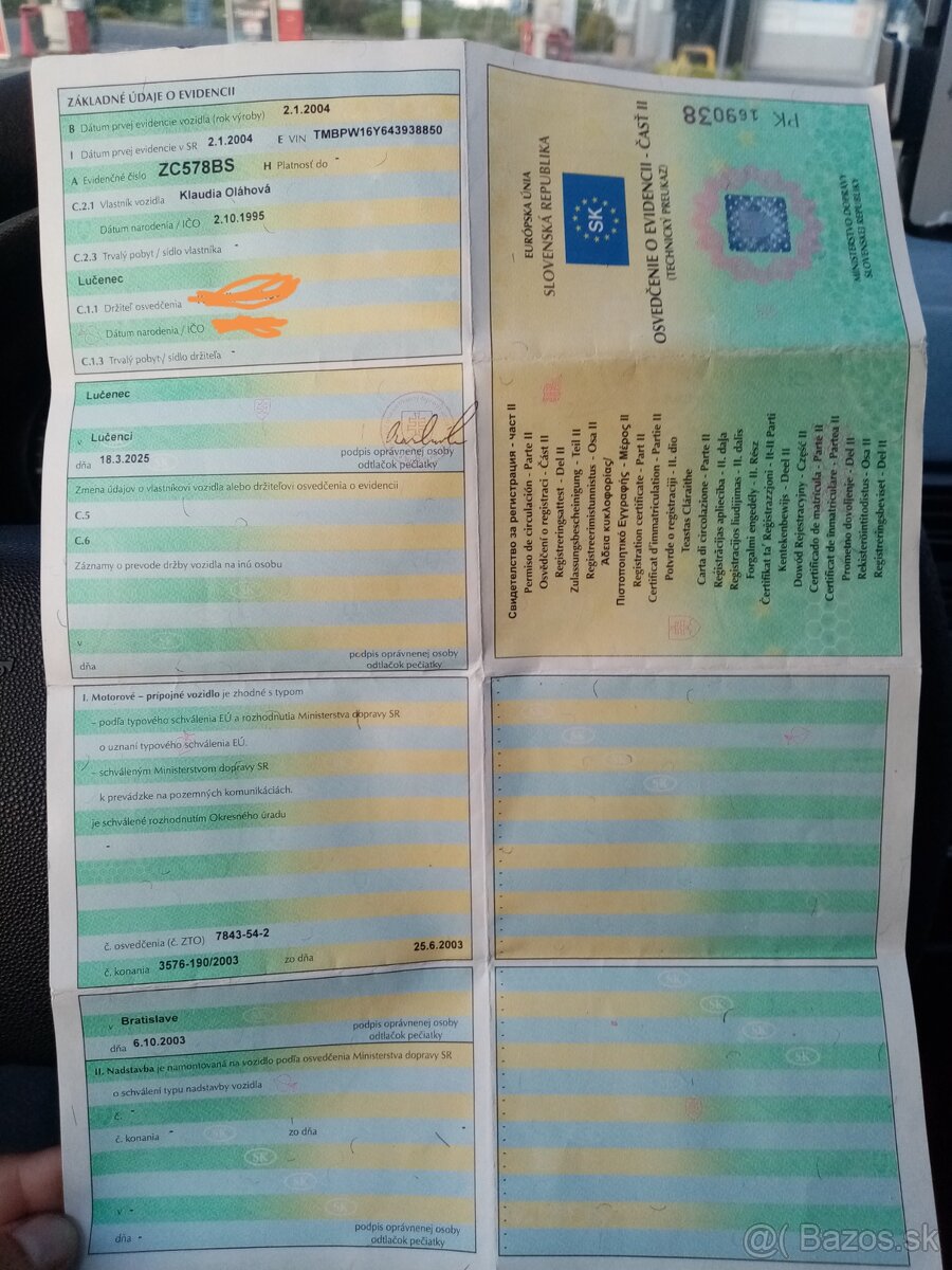 Predám Škoda Fabia 6Y