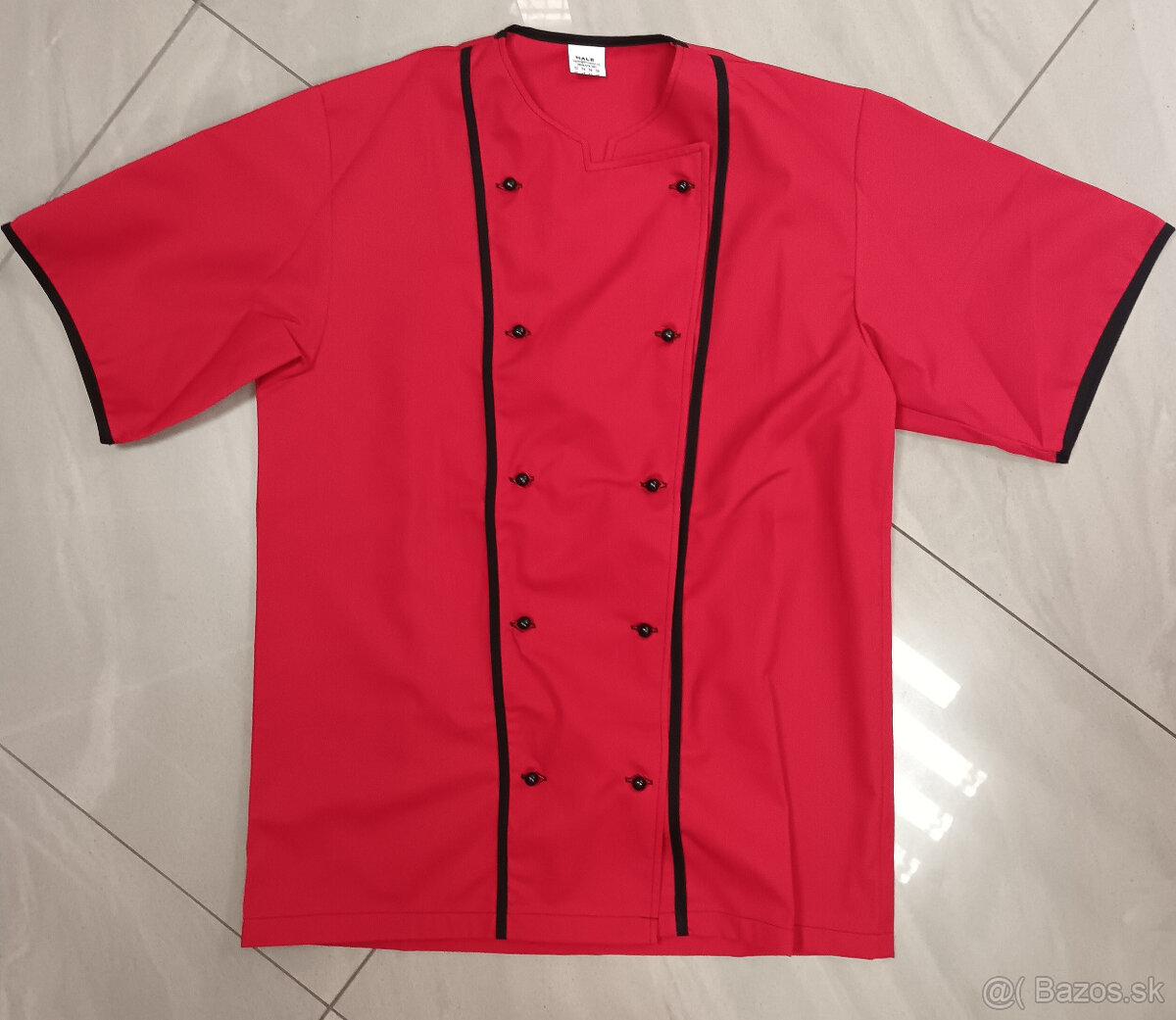 Kuchársky rondon - v.48 - 2XL - červený - UNI