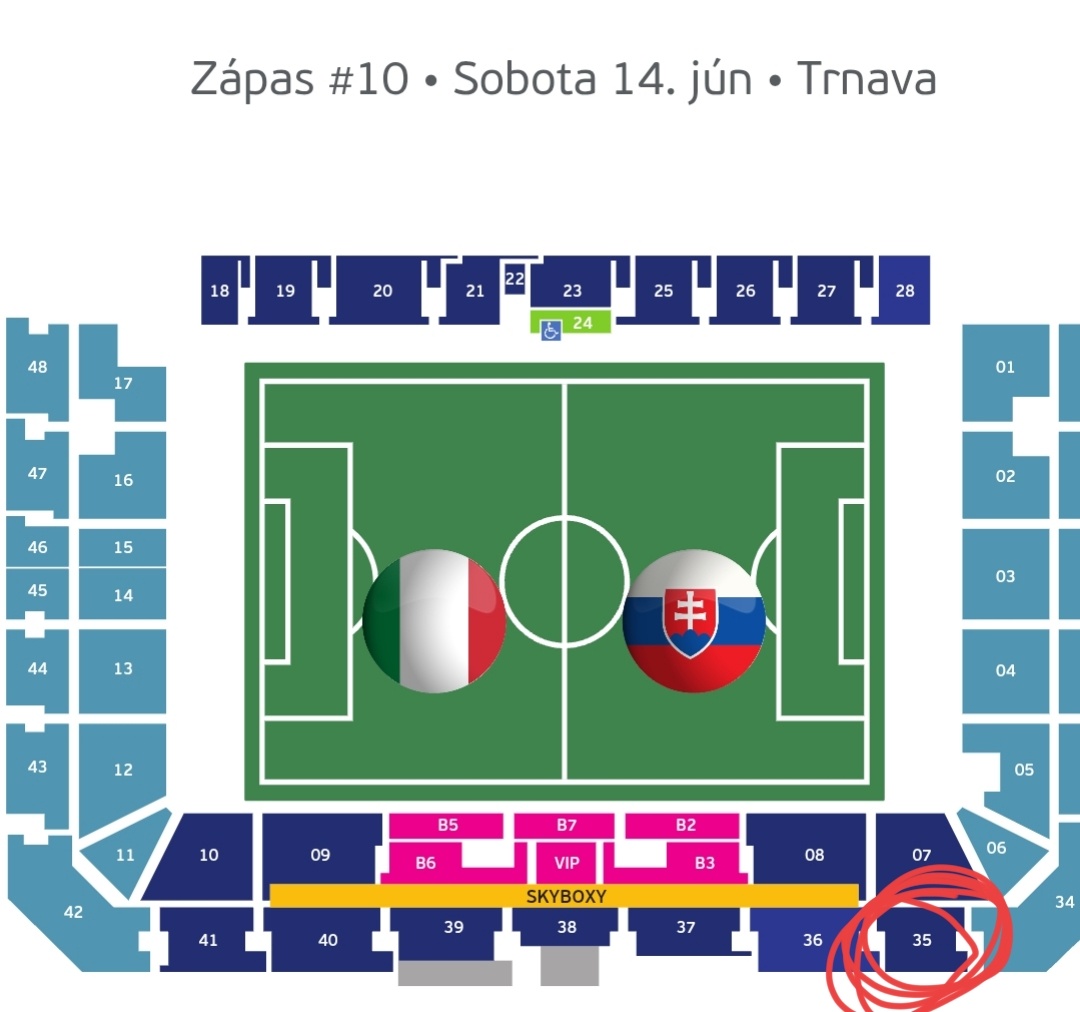 Slovensko Taliansko vstupenky me u21 futbal