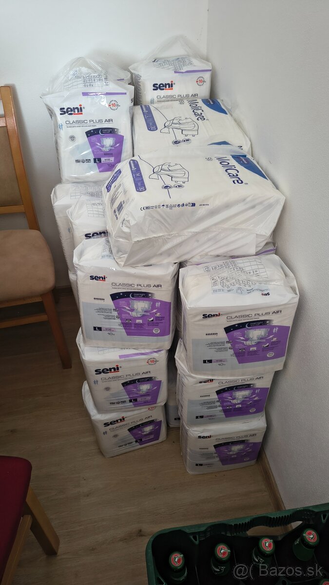 Plienky veľkosť L semi