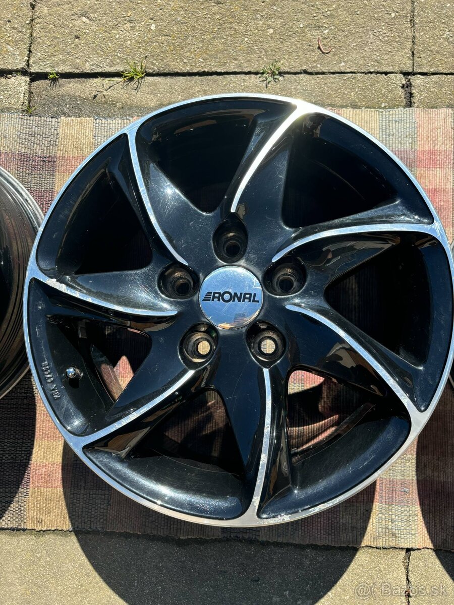 Alu disky RONAL R51 - JETBLACK-