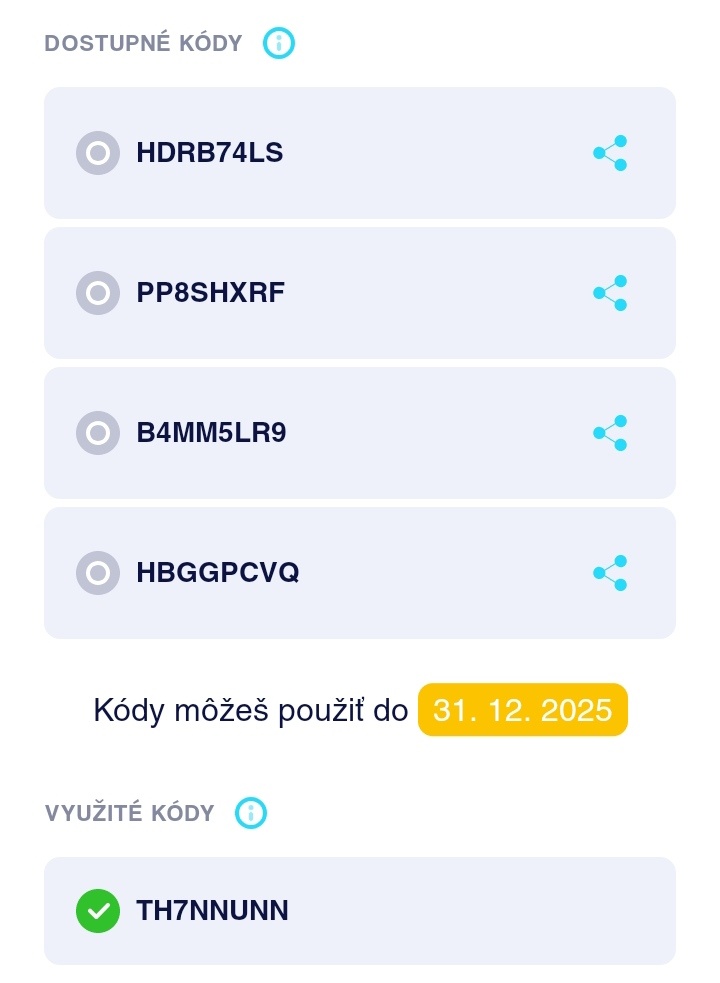 Radost - zlavovy kod