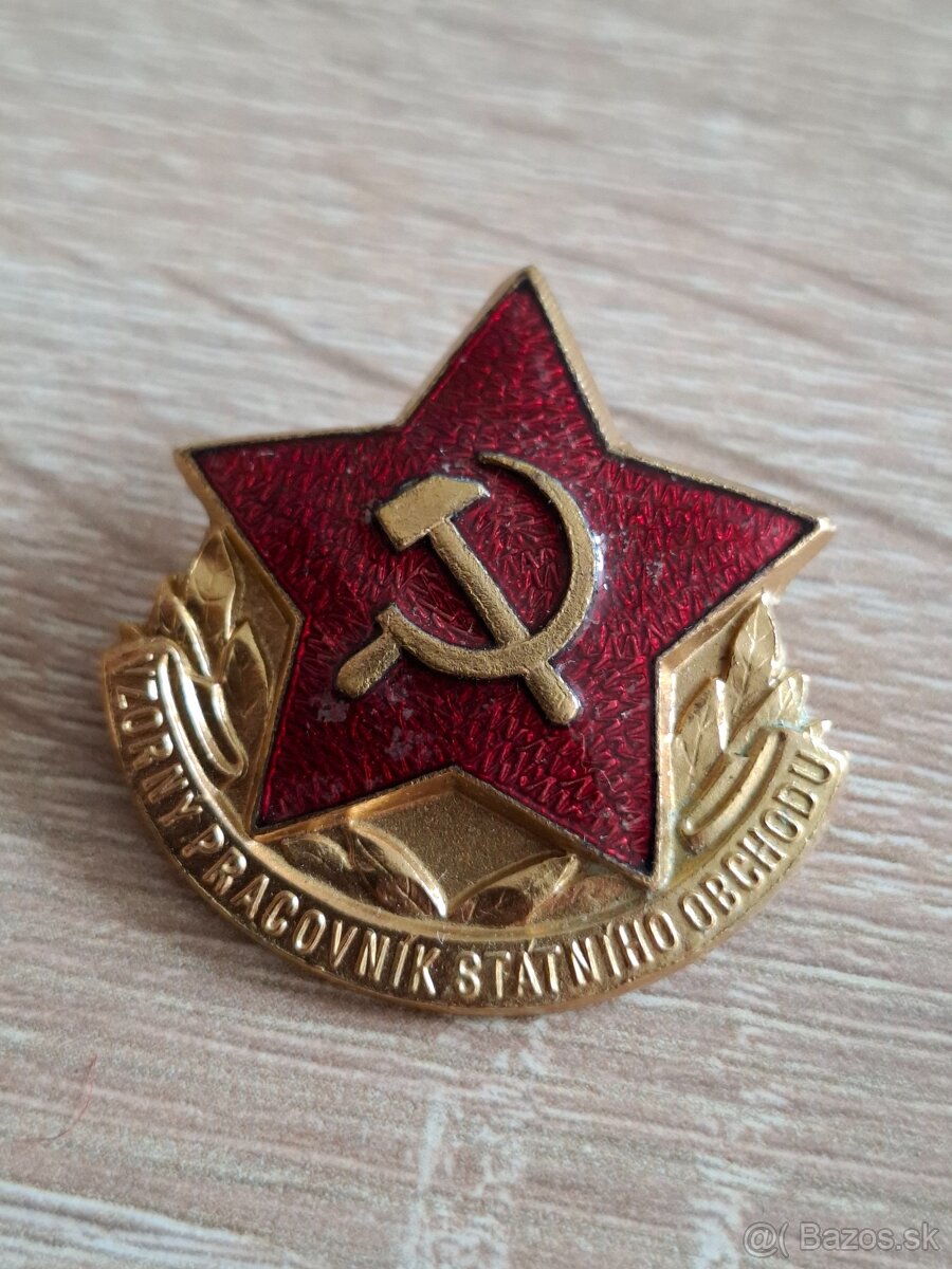 Odznak Vzorný pracovník štátneho obchodu