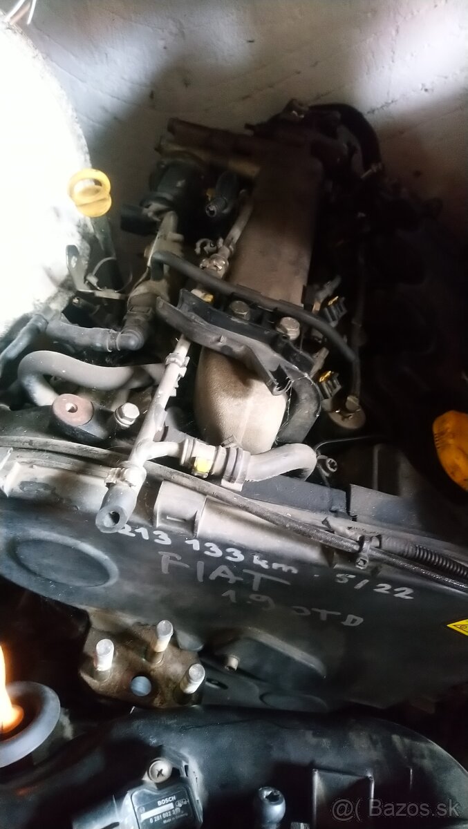 Predám motor fiat stilo 1.9 jtd