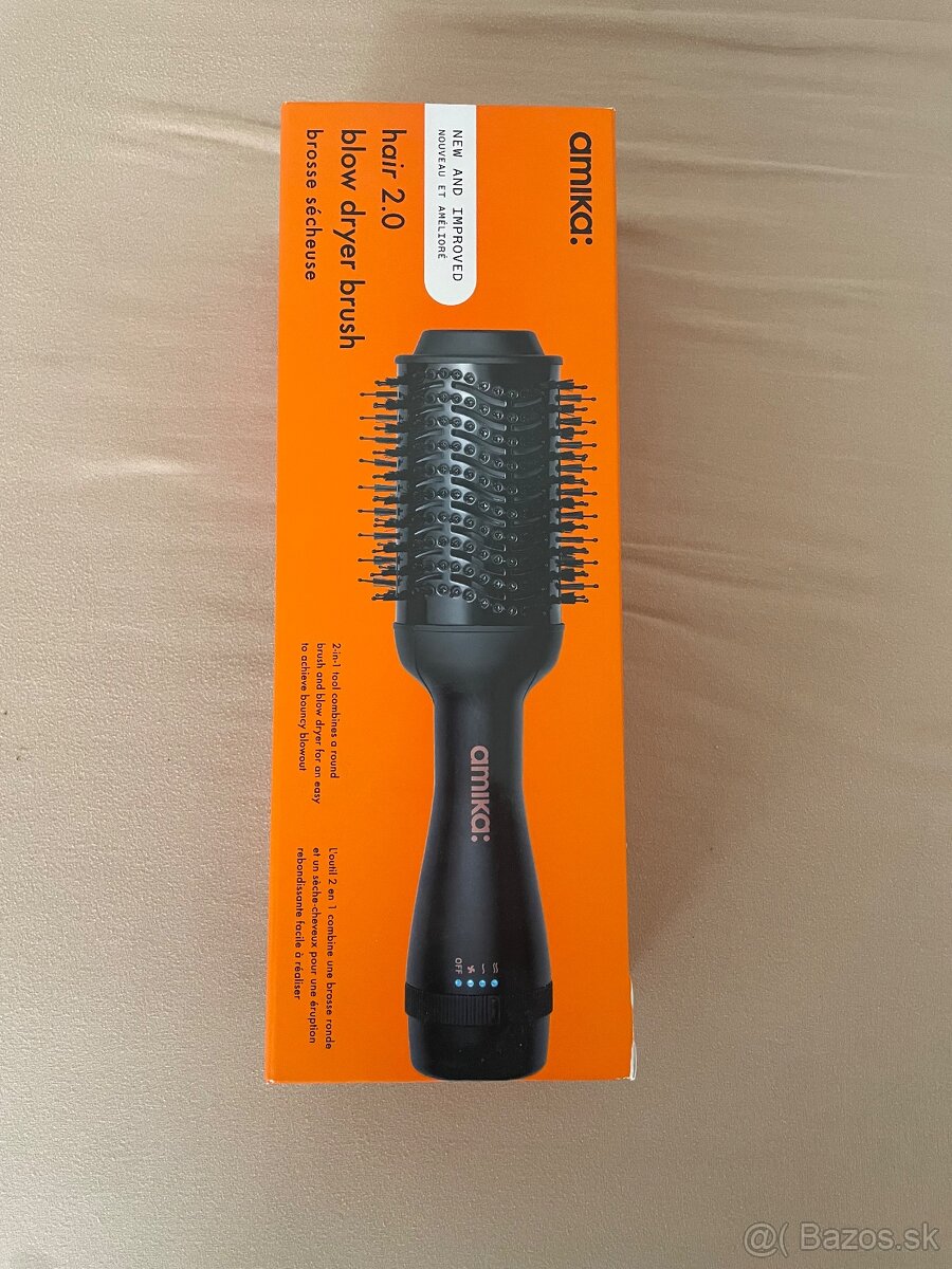 Teplovzdušná kefa na vlasy Amika (kulmofén)