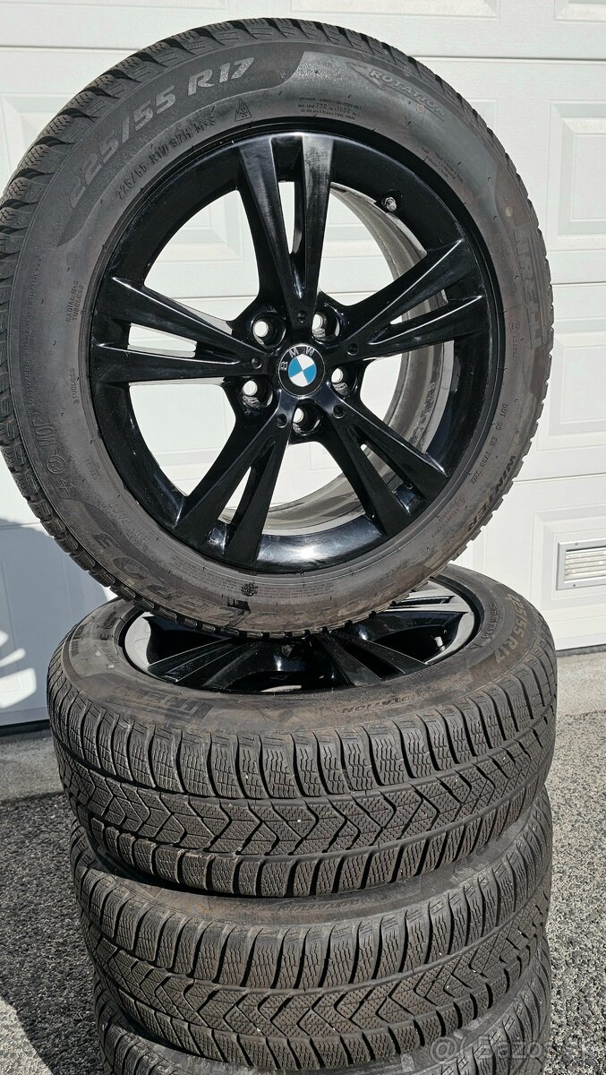 Original BMW disky 225/55 R17, Pirelli Winter Sottozero 3