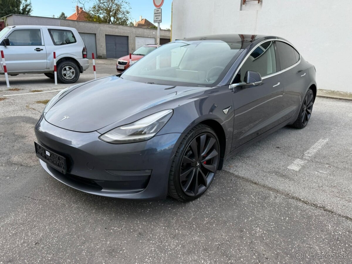 TESLA MODEL 3 Performance, EAP Autopilot  DUAL MOTOR,4×4, 3