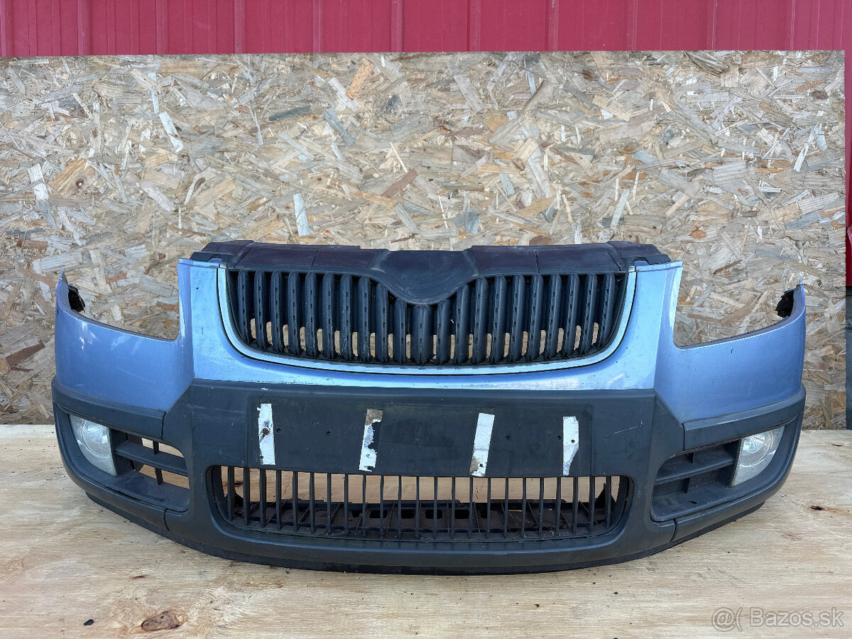 417. PŘEDNÍ NÁRAZNÍK: ŠKODA FABIA II SCOUT PŘED FACELIFT