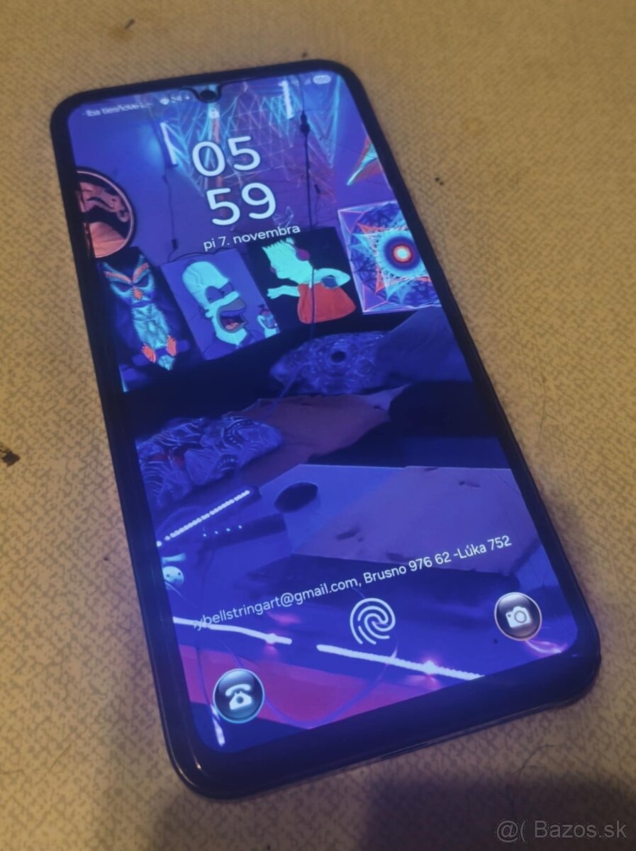 Samsung Galaxy A35 5G – plne funkčný – drobná prasklina (poz