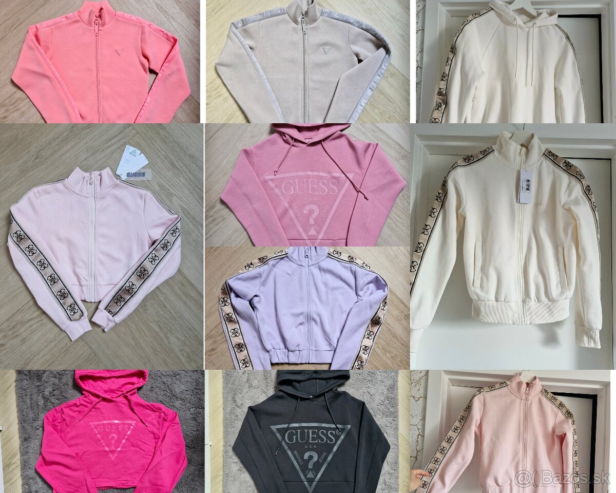 NOVE Guess mikina rozne druhy a farby XS (aj pre S)