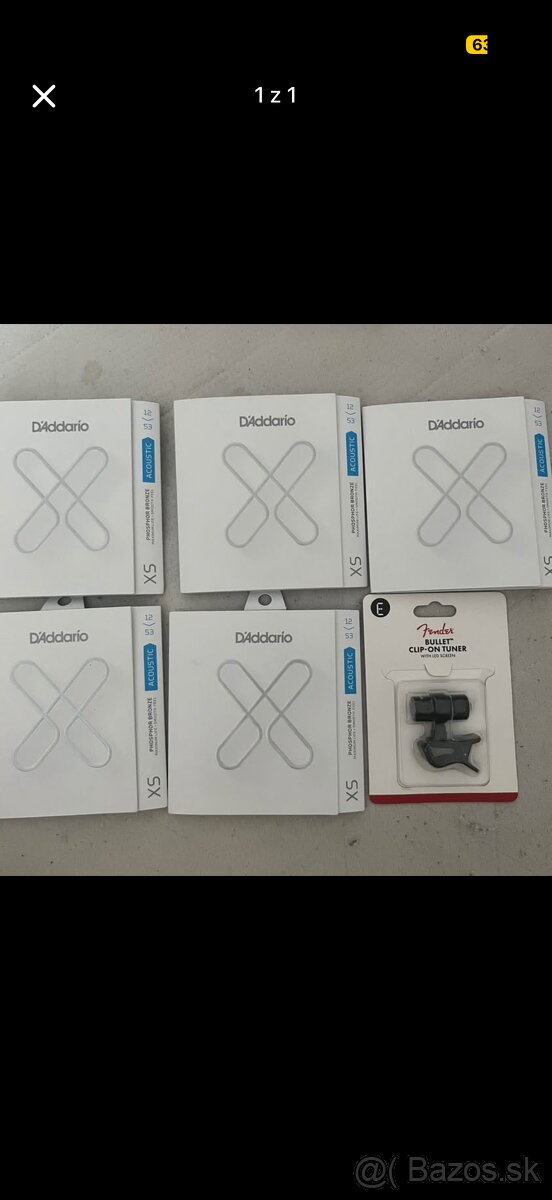 D'Addario XAPPB1253 Struny pre akustickú gitaru daddario - 