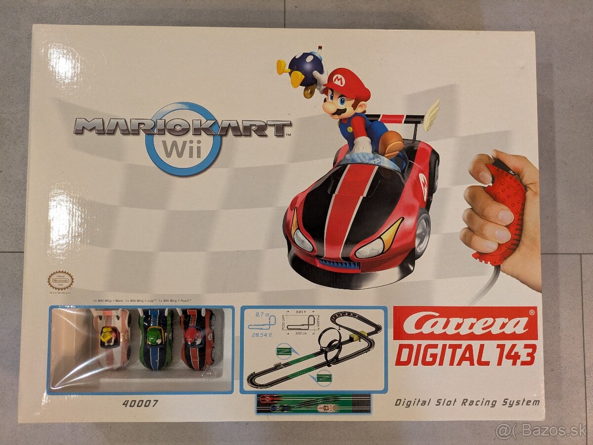 Autodráha Carrera Digital 143 Super Mario