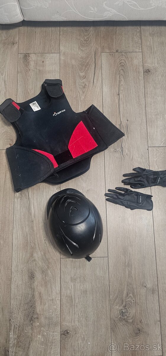 JAZDECKÁ VESTA  a  HELMA