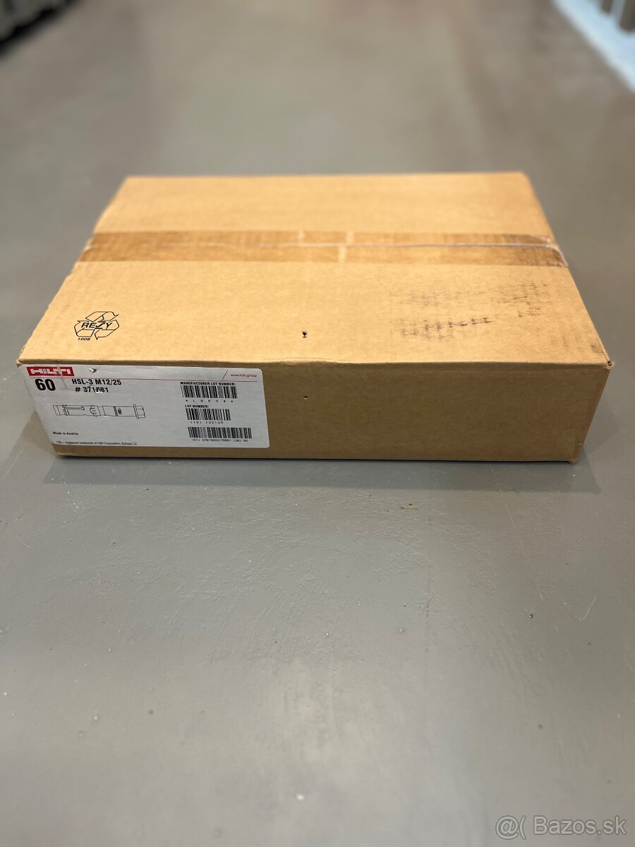 Hilti kotva HSL-3 M12/25