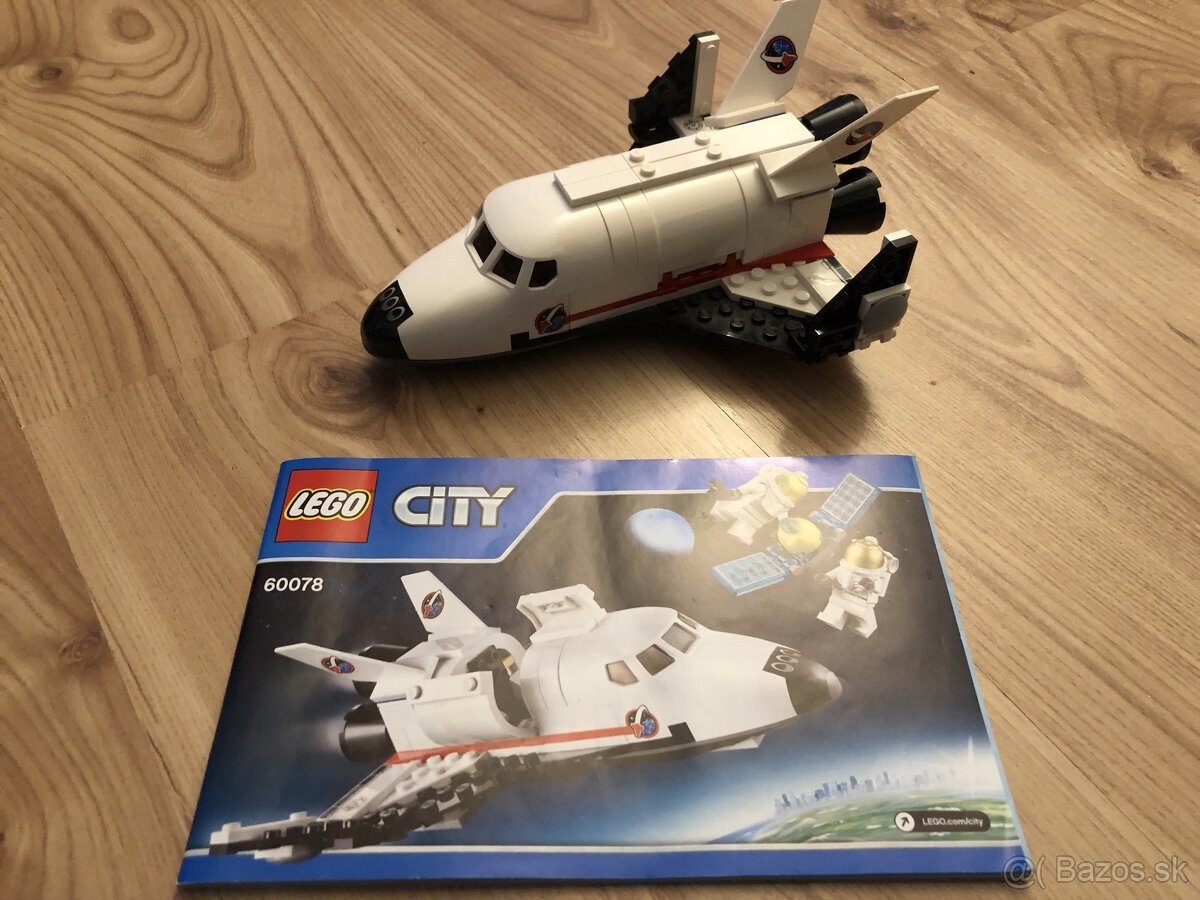 Lego CITY 60078 - Vesmírna loď s príslušenstvom