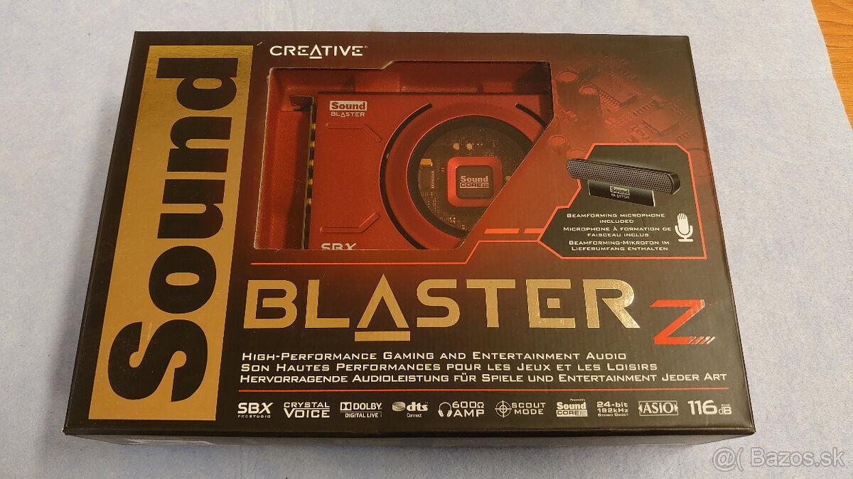 Zvuková karta Sound Blaster Z