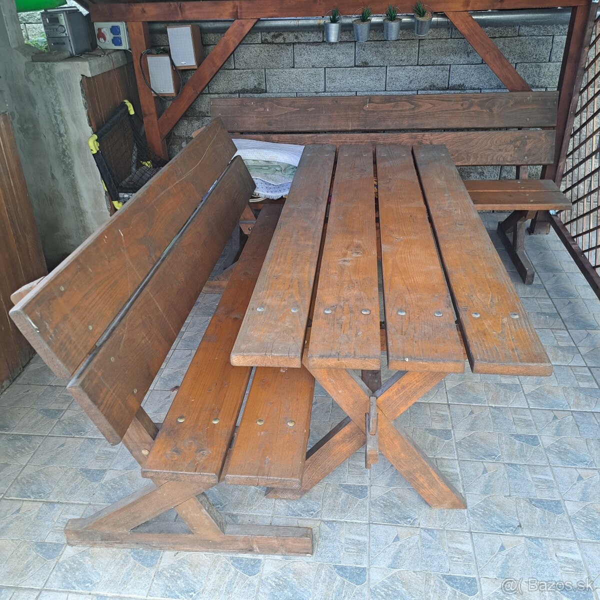 Zahradné sedenie