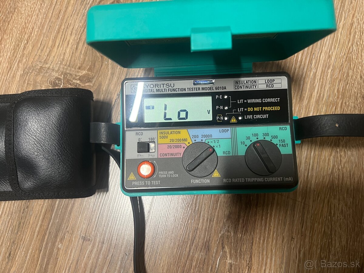 Revizny pristroj Kyoritsu 6010A