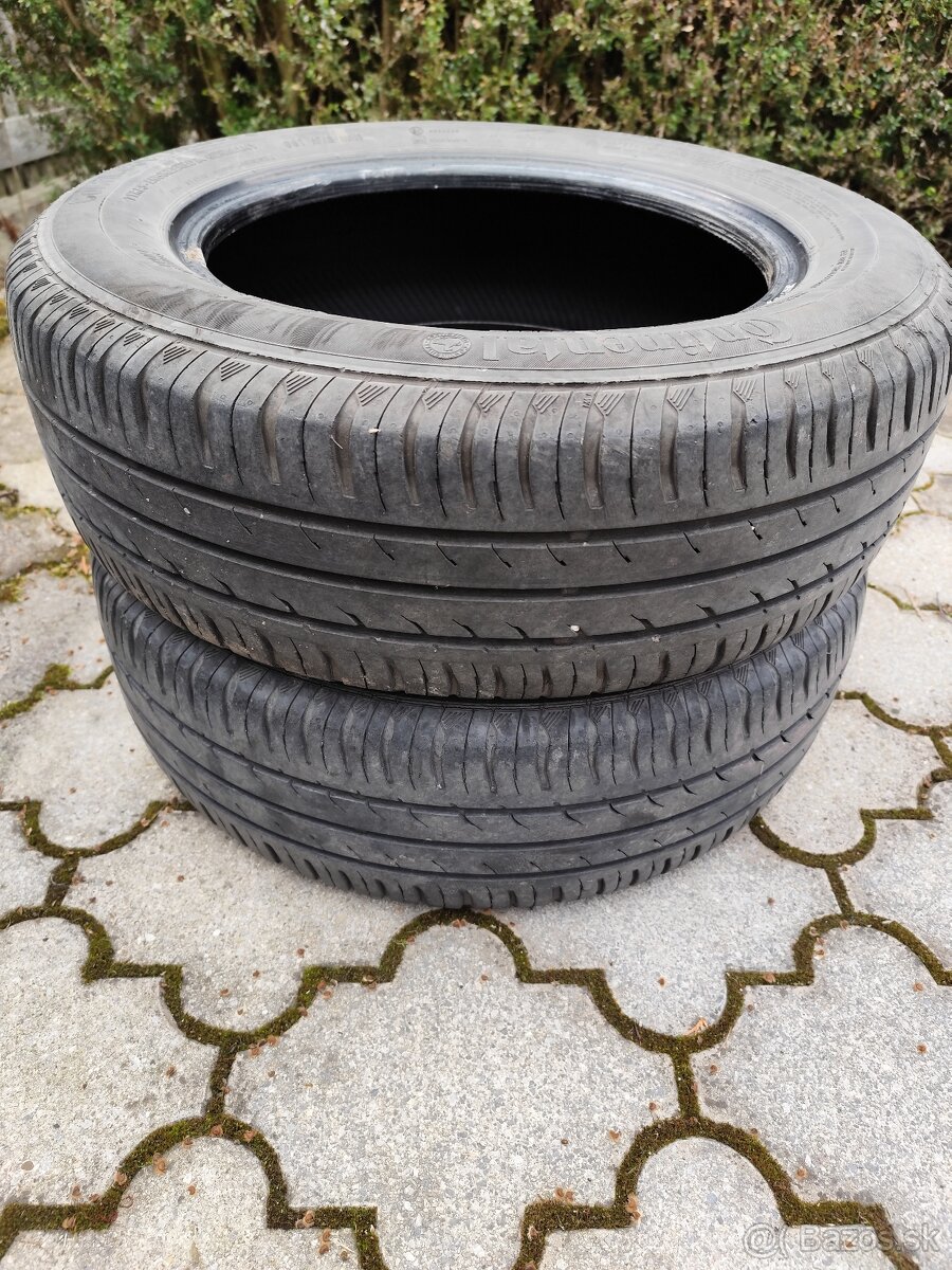 2ks letné pneumatiky Continental 185/65 R15